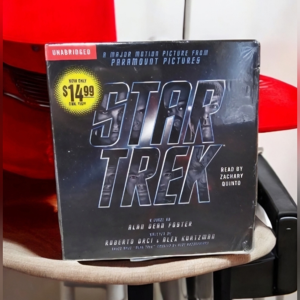 Star Trek Movie Tie- In Audiobook by ALAN DEAN FOSTER read by Zachary Quinto
